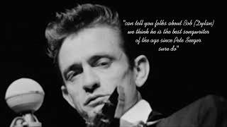 J.Cash Intro on Bob Dylan Newport 1964:Bob Dylan &quot;is the best songwriter of the age&quot;