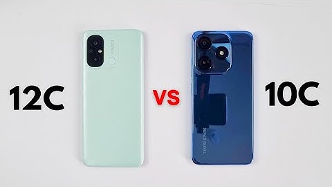 Redmi 12C Vs Tecno Spark 10C Speed Test