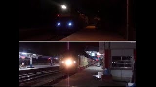 Dloco Vs Eloco Wdm 3D Vs Wap 7 With Rare Captures Rajdhanis...
