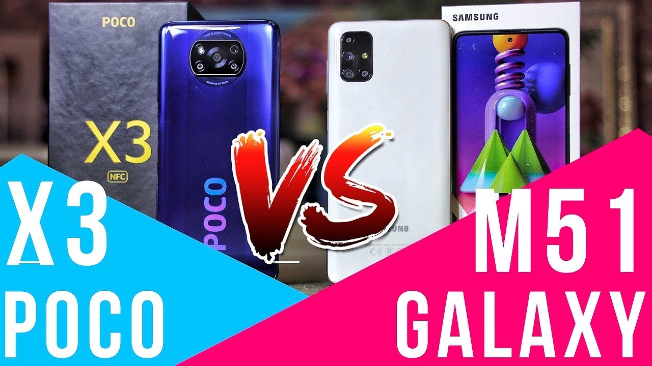 Samsung A51 Vs Xiaomi Poco X3