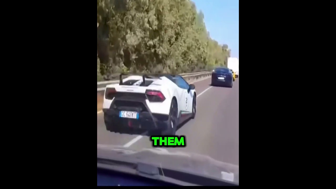 Luxury Car Chaos: Ferrari & Lamborghini Crash in Italy! 🚗💥 
