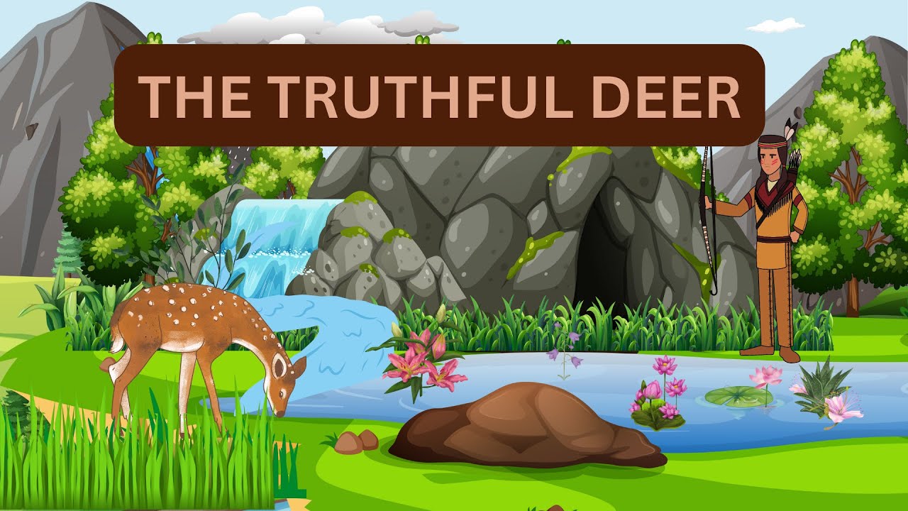 Hunter and The Truthful Deer 🦌 Story for Kids 🦌 | Bedtime Stories 🛏️ ...