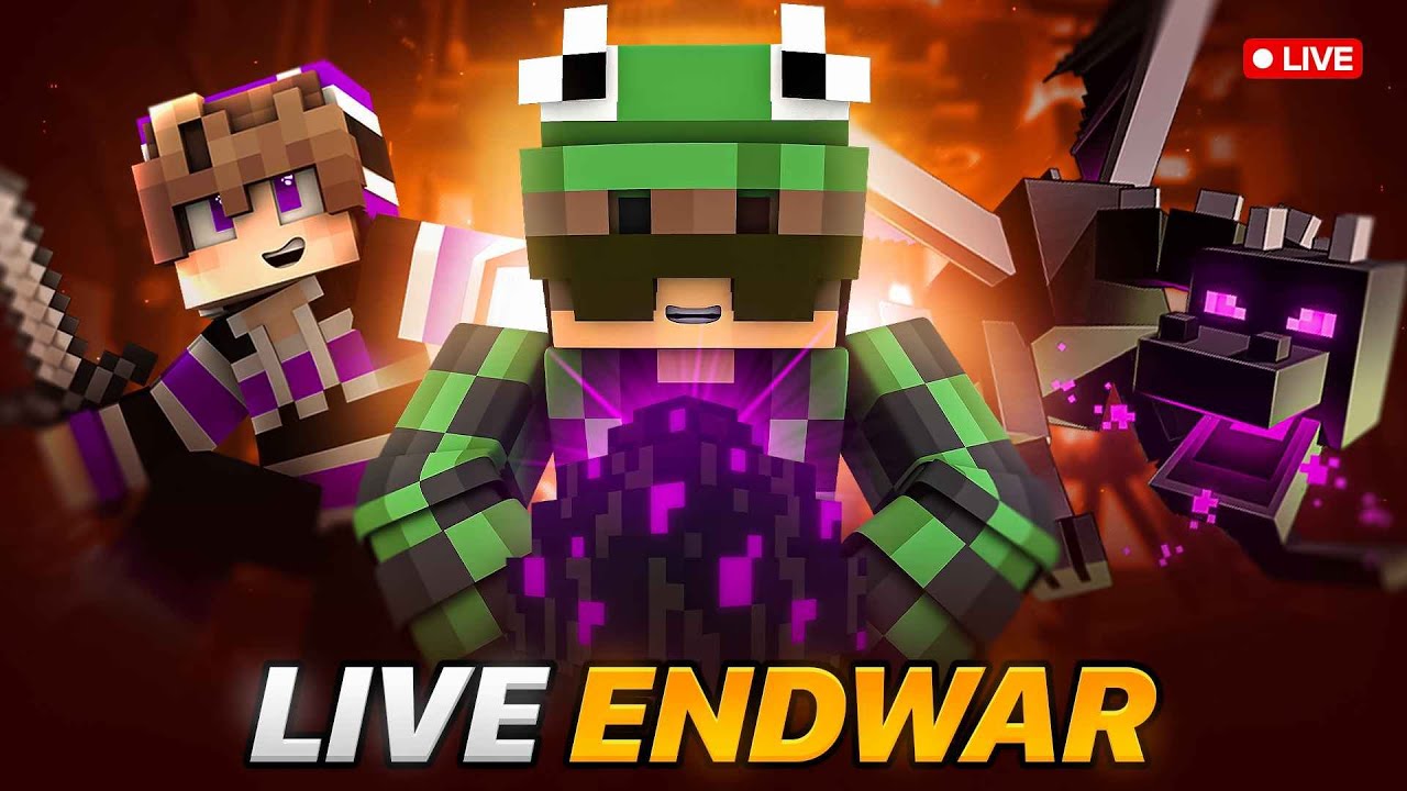 🔴DAY - 21 | MATRIX SmP | ENDWAR | Java + Pe| 24/7 server#minecraftlive ...