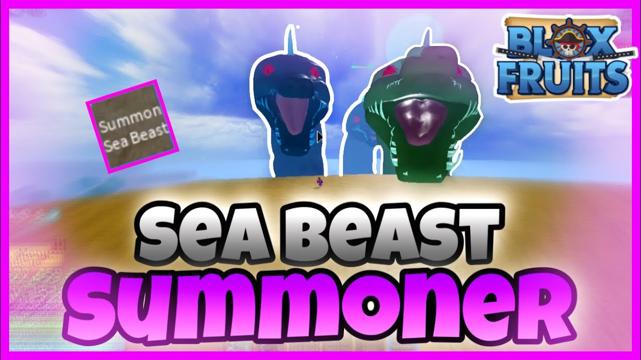 UNLOCKING sea beast SUMMONER in blox fruits! - YouTube