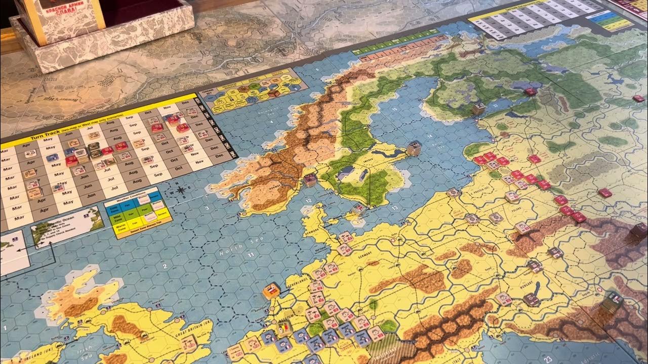 GMT games unconditional surrender 8 final YouTube
