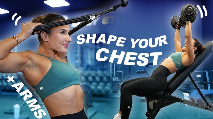 DUMBBELL CHEST WORKOUT FOR WOMEN! 