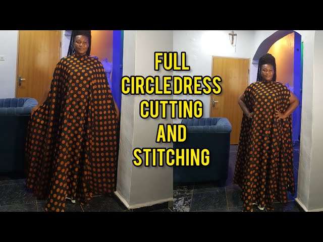 KNOTTED SLEEVES KAFTAN DRESS|| cowl kaftan|| cutting/stitching - YouTube