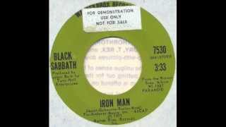 Black Sabbath - Iron man (US alt vers 45 rpm)
