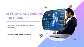 AI Phone Answering for Business  Stop Missing Calls & Capture Every Lead with WK Phone AI screenshot 4