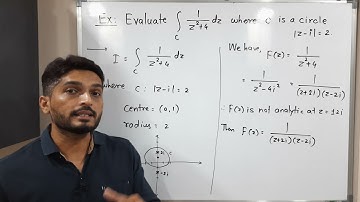 Complex Analysis | Unit 2 | Lecture 13 | Example of Cauchy