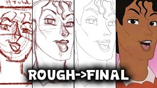 The Girl Is Mine (behind the scenes!)- Storyboard | Rough | Cleanup | Final Animation