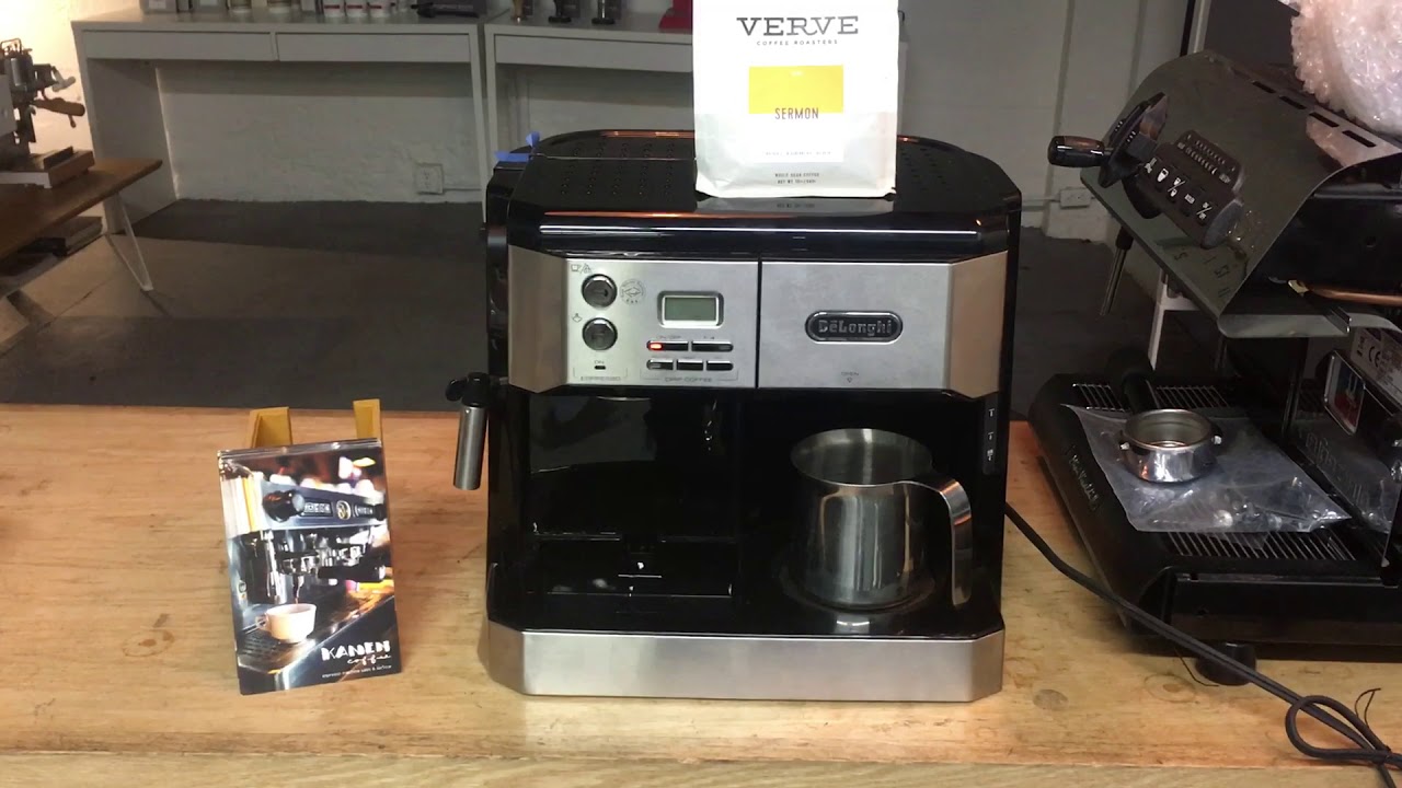 Testing the De'Longhi BCO330T Combination Coffee Machine