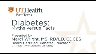 Diabetes: Myths versus Facts