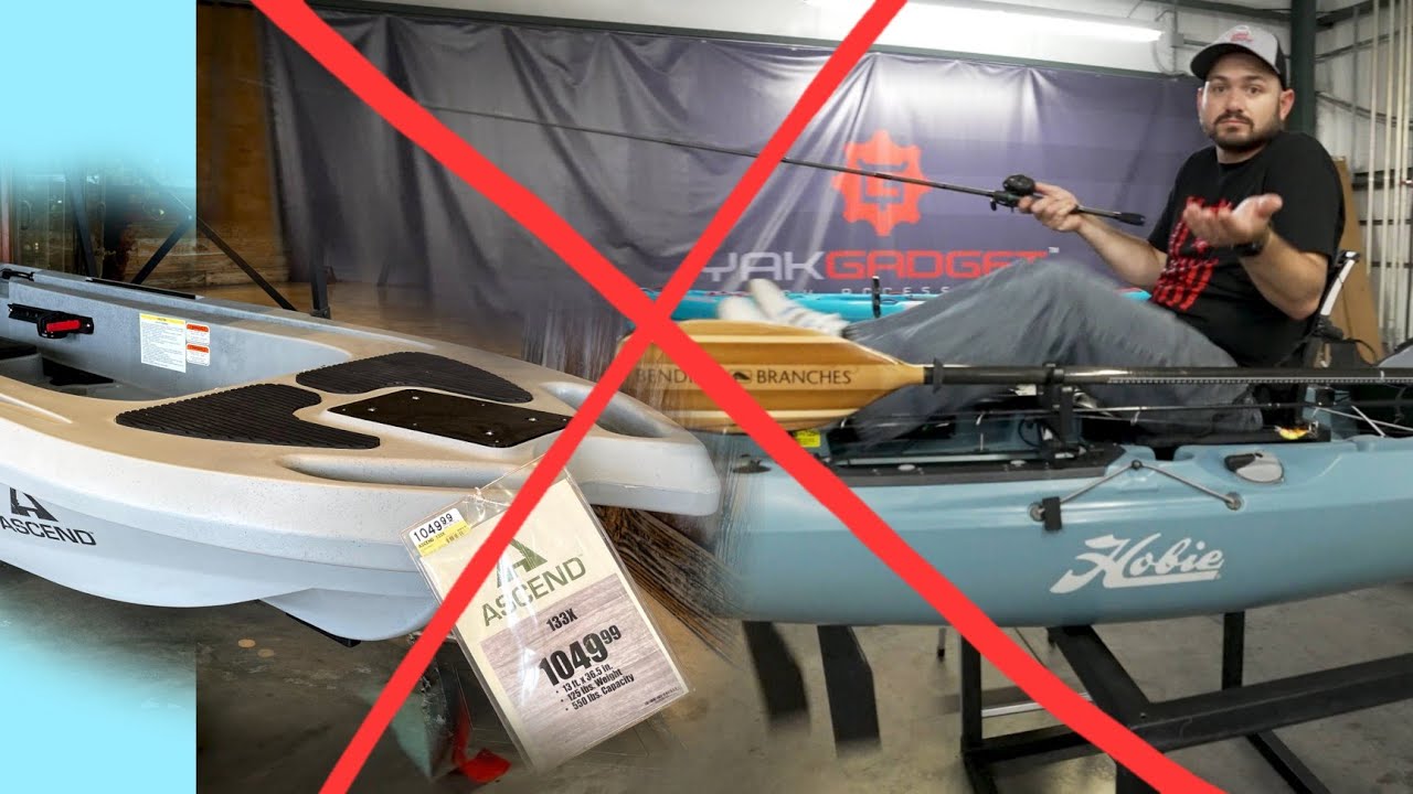 AVOID THESE KAYAKS AT all cost Hobie, ascend and more 