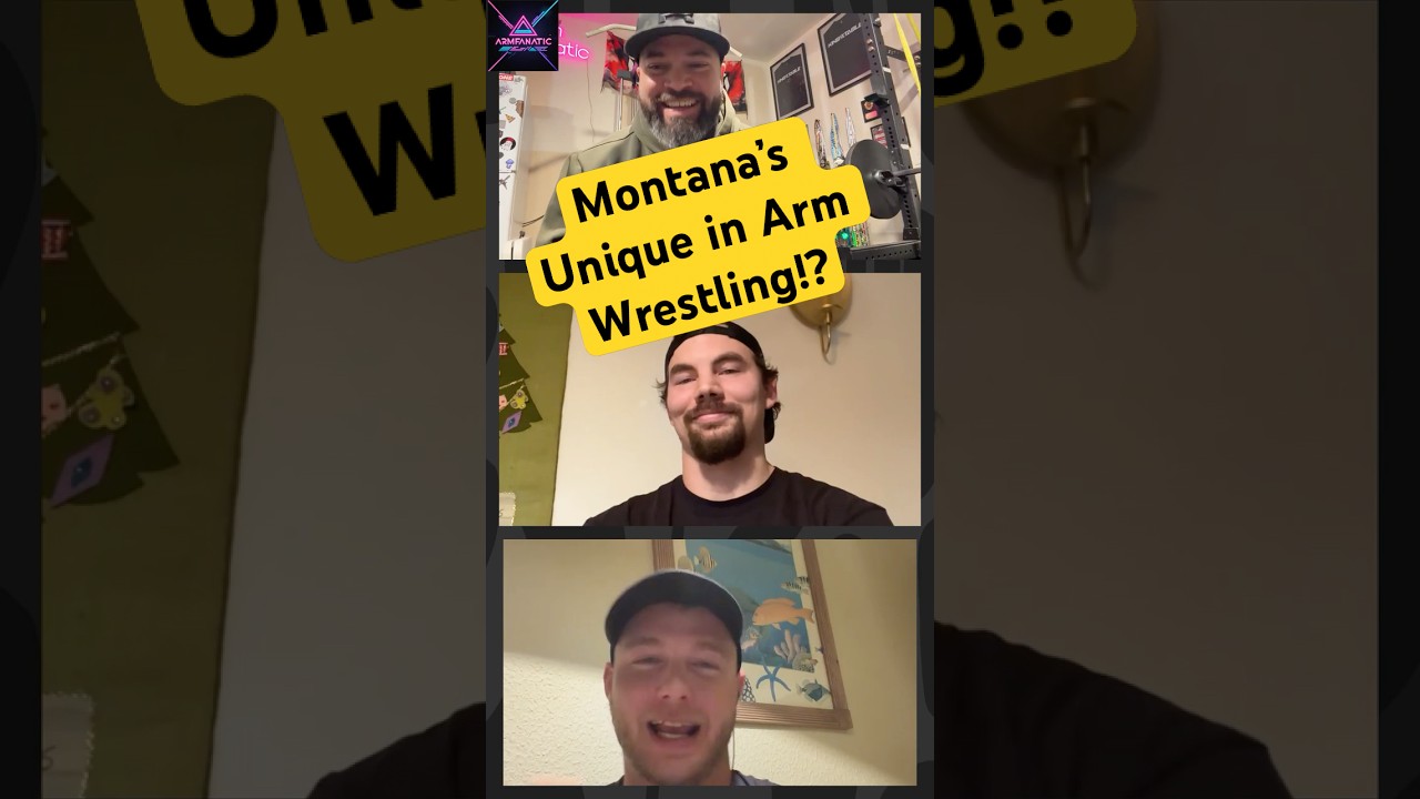 John Therrien on Montana's Arm Wrestling Magic! 