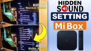 Hidden Mi Box 4k Sound Settings | How to Enable Dolby DTS  | Mi Box 4k Hidden Features | Android TV