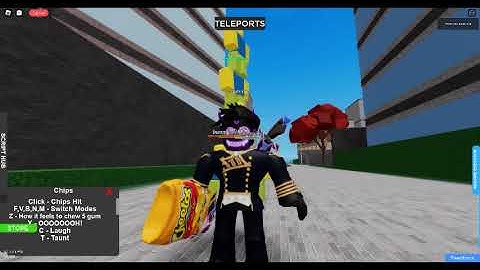(Roblox) Trying Out The Meme Fighting Script "CHIPS"