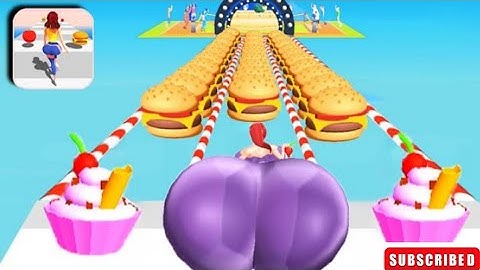 Butt Clash Runner 3D New Max Level Gameplay Walkthrough Update Trailer iOS, Android Mobile Game