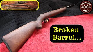 Restoring A Rusty Winchester Model 67a With a Broken Barrel. Will It Ever Fire Again? YOU DECIDE.