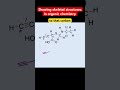 Drawing skeletal structures in organic chemistry. #chemistry #structure #molecule #shorts #science