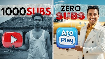 😱I Tried ATOPLAY to monetize with ZERO Subscribers! ATOPLAY App se paise kaise kamaye? #atoplayapp