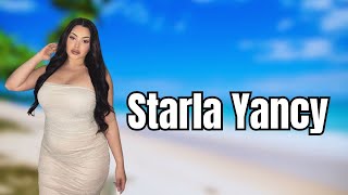 Starla Yancy Curvy Model Wiki Fashion Height Biography More