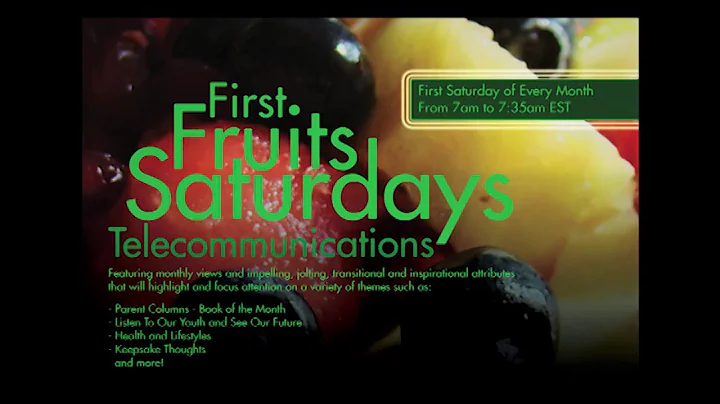 First Fruits Saturdays April 2, 2016