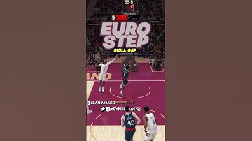 HOW TO EURO STEP #nba2k #shorts