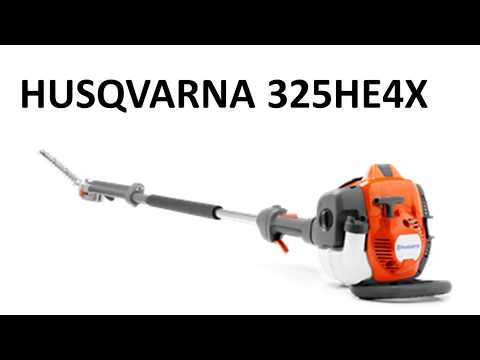 HUSQVARNA 325HE4X Articulating Hedge trimmer