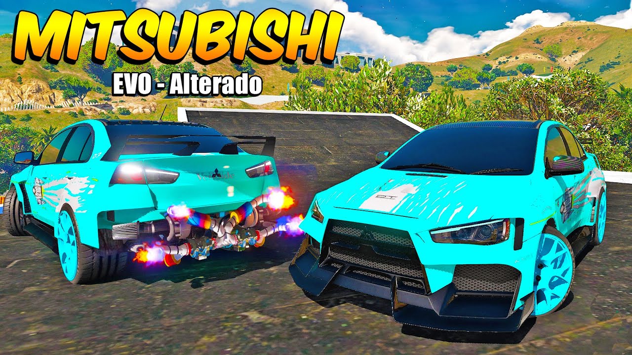 Consigo Un Mitsubishi EVO En Esta Mansion Super Vigilada 😱 Gta 6 Rp ...