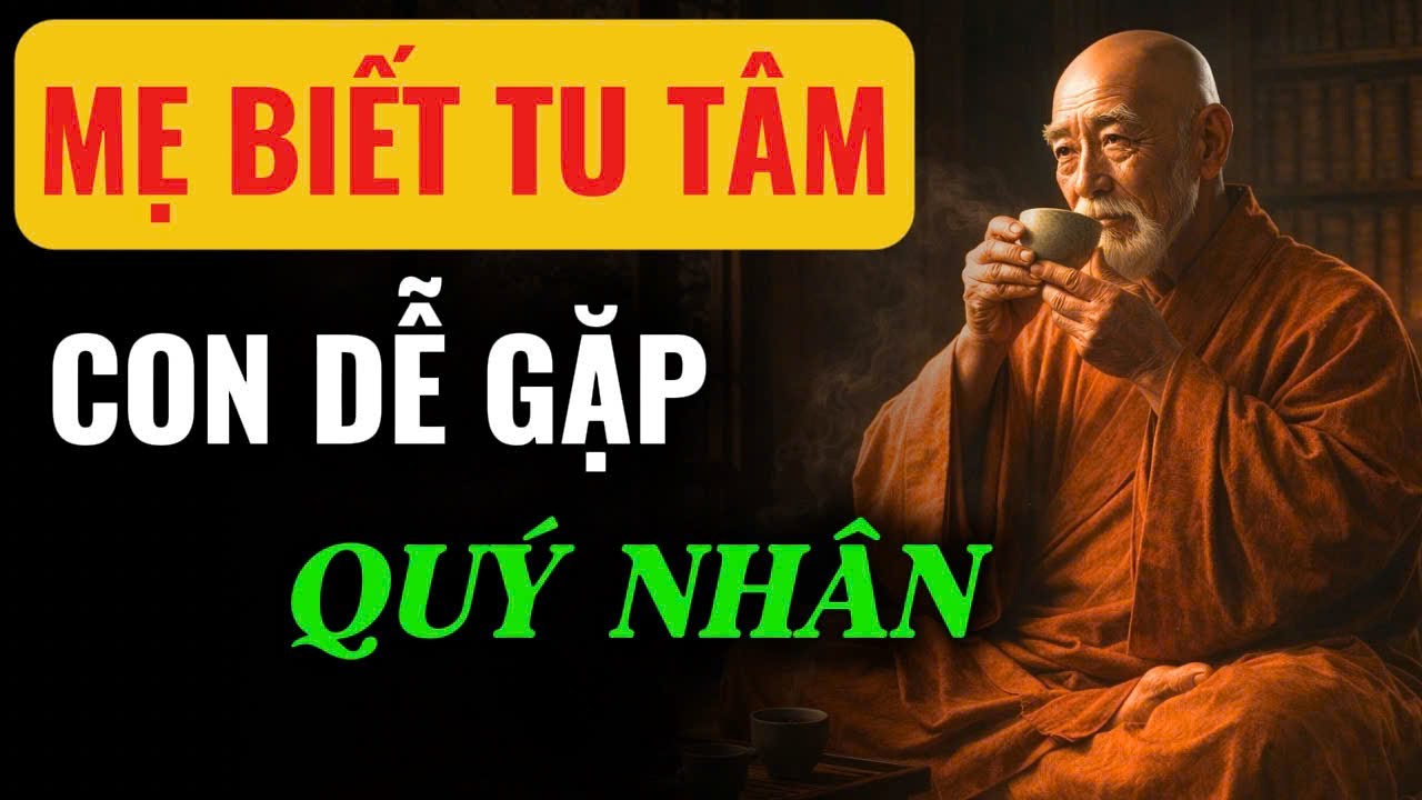 MẸ BIẾT TU TÂM, CON DỄ GẶP QUÝ NHÂN – ĐIỀU MÀ ÍT AI ĐỂ Ý | TÂM ĐẮC CỔ NHÂN