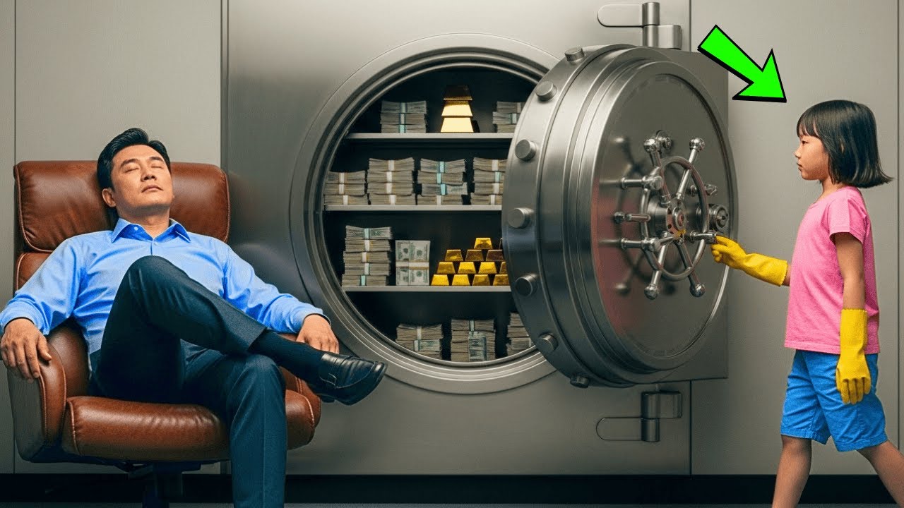 백만장자가 청소부의 딸을 시험하기 위해 잠든 척했다  그러나 그녀가 하는 일을 보고 얼어붙었다