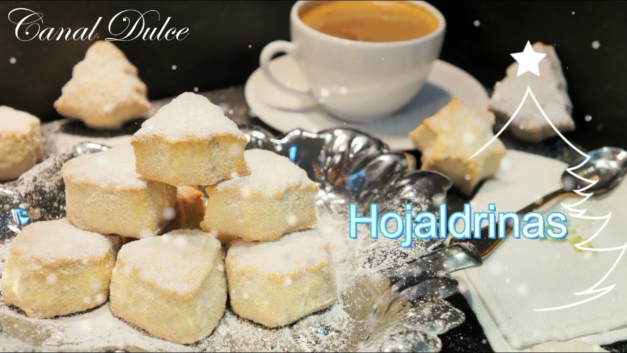 COMO HACER HOJALDRINAS DULCE TIPICO NAVIDEÑO RECETA MUY FÁCIL