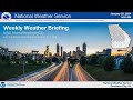 NWS Atlanta Weekly Weather Briefing - January 25, 2024