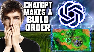 Letting ChatGPT Make a BUILD ORDER!  WC3  Grubby
