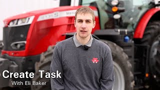Massey Ferguson Tractor Task Management - Create a Task in the Datatronic 5 or Fieldstar 5 Terminal screenshot 4