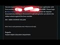 MESSAGE FROM SAMARTH PORTAL// CHECK YOUR EMAIL ID AS SOON AS POSSIBLE