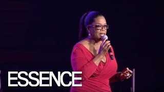 Watch Oprah’s Uplifting Speech on Our Empowerment Stage | 2016 ESSENCE Festival