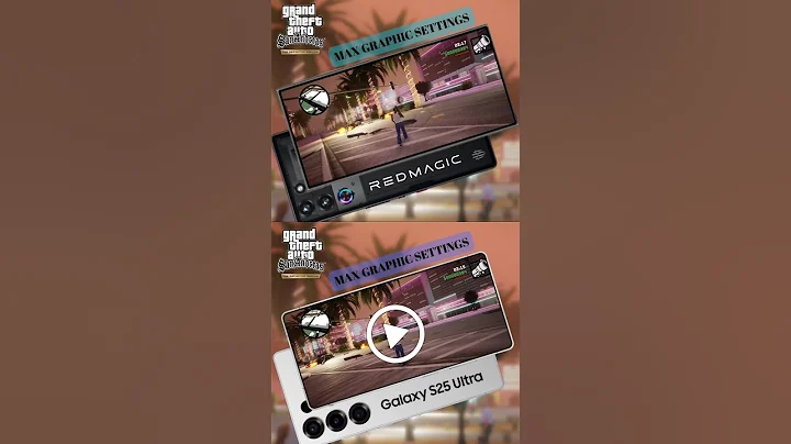 Red Magic 10 Pro Vs Galaxy S25 Ultra Vs iPhone 16 Pro Max