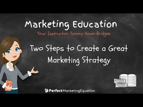 Video: Hvad er de to trin i marketingstrategien?