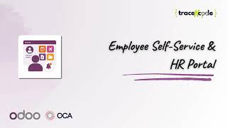 Employee Self-Service HR Portal for Odoo by TraceNcode