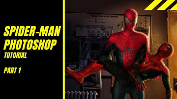 Spider-Man Photoshop Tutorial | Part 1 Step by Step Tutorial