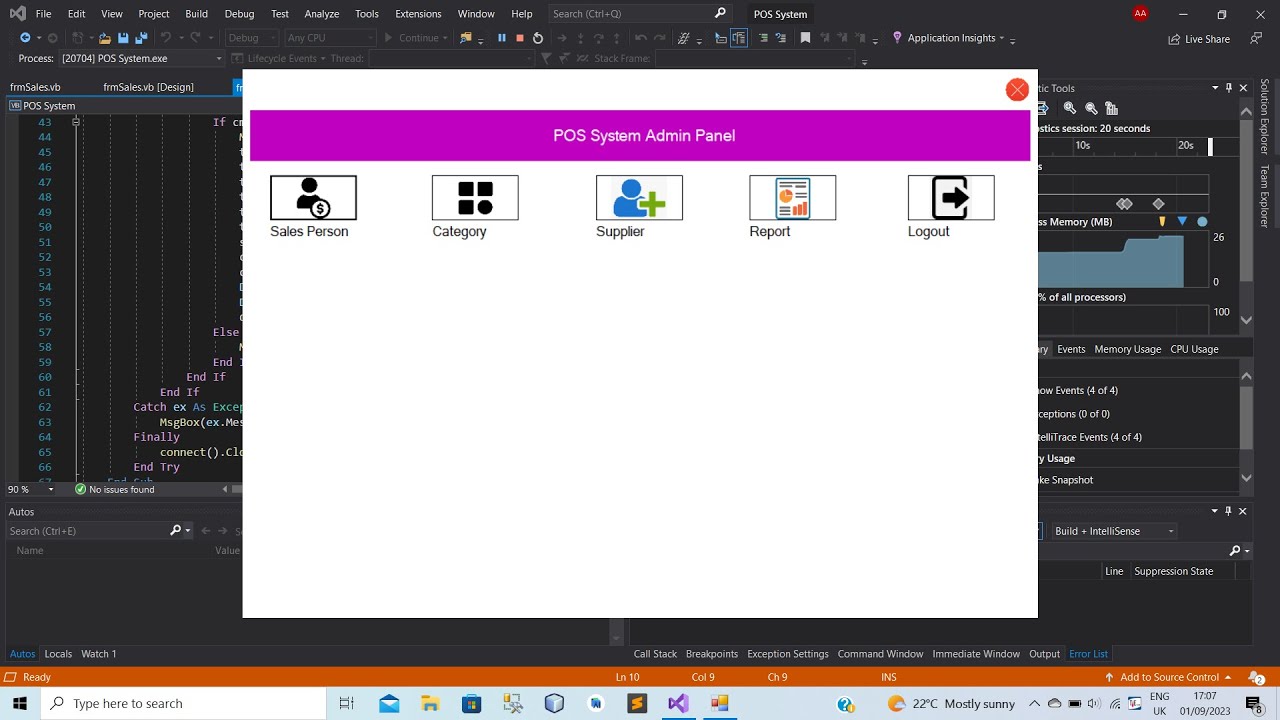 POS System Using Visual Basic Vb.Net and Microsoft Access Part 7 - YouTube