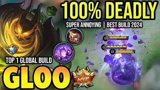 GLOO BEST BUILD 2024 | BUILD TOP 1 GLOBAL GLOO GAMEPLAY | MOBILE LEGENDS✓