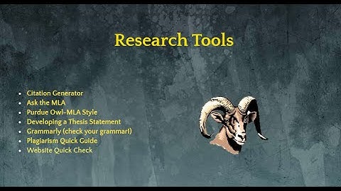 Using an Online Citation Generator to Cite An Article From a Website