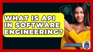 What Is API In Software Engineering? - Next LVL Programming