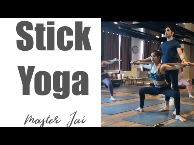 Experience a unique yoga class with the Yoga Stick! ✨ . Yoga