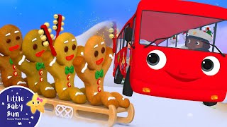wheels on the christmas bus little baby bum nursery rhymes for kids baby song 123