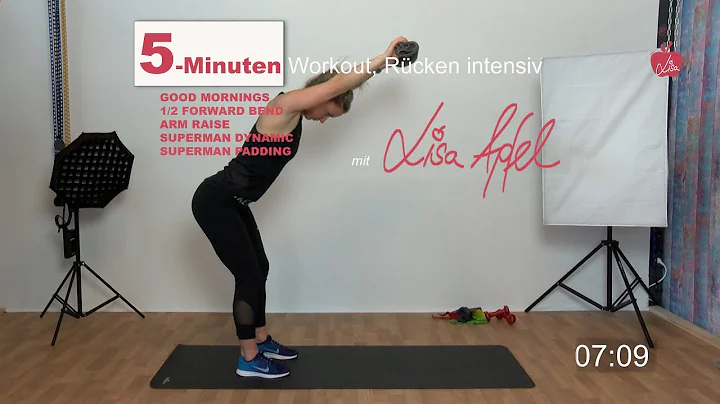 5-Minuten Workout, Rcken intensiv - mit Lisa Apfel