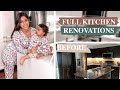 DIY Kitchen Renovation (Before &amp; After) | 2020 Renovations on budget | LIVFORLU